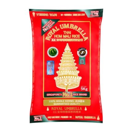 Royal Umbrella Thai Hom Mali Rice 10KG (5KG X 2)